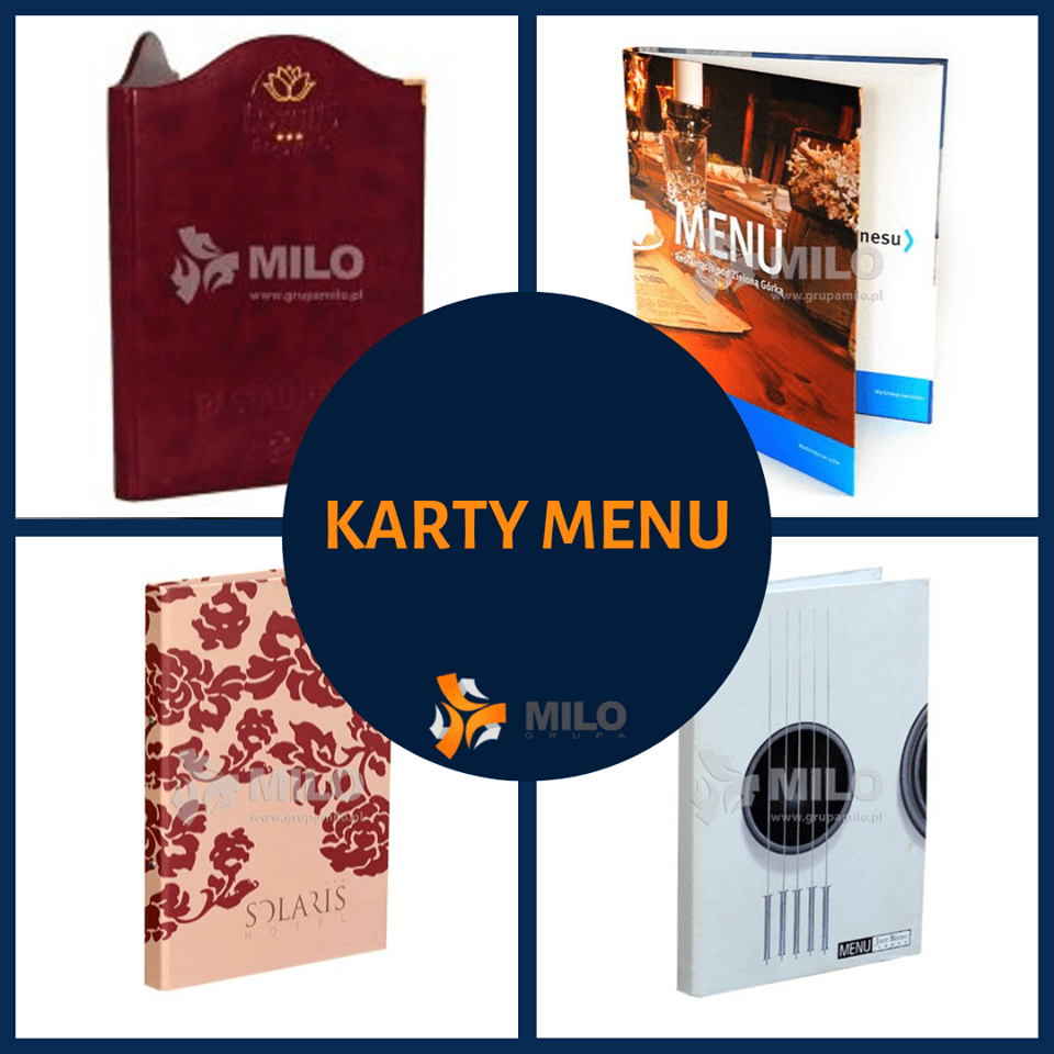 Karty menu